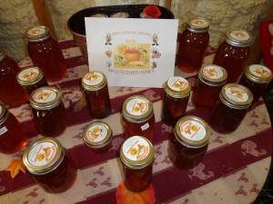 Local raw honey for sale maze fall festival